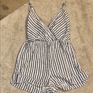 Striped Kids Romper